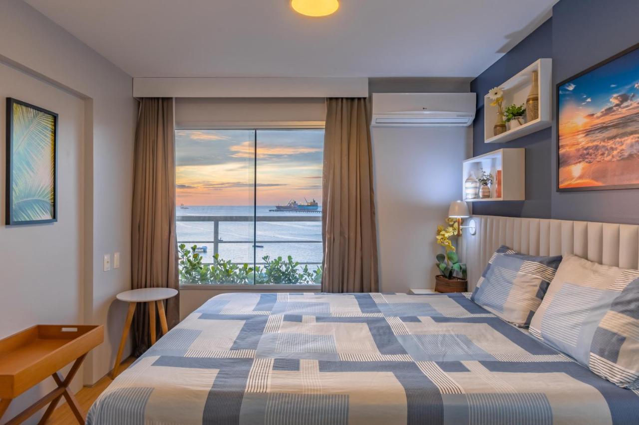 Flat Novo Beira-Mar Fortaleza - Yacht Coast Mucuripe Apartment Bagian luar foto